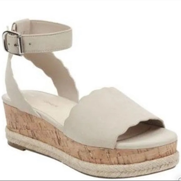 Marc Fisher Faithful‎ Platform Sandals Size 10 - Picture 1 of 10